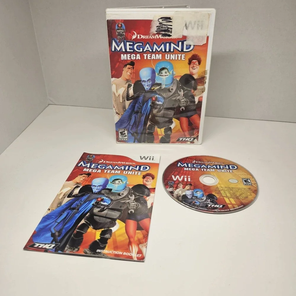 Megamind Mega Team Unite Nintendo Wii‎ CIB